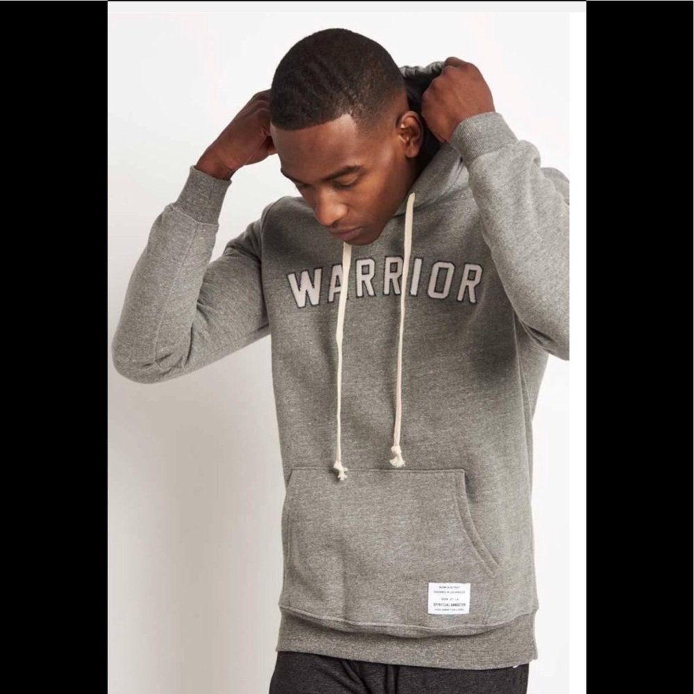 Spiritual Gangster men’s Warrior Team Hoodie L - Picture 1 of 3